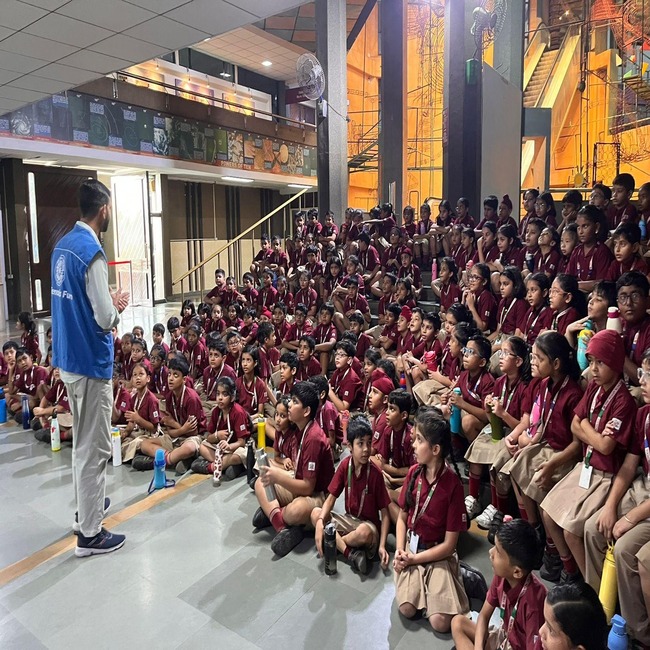 Class 3 visits the National Science Centre